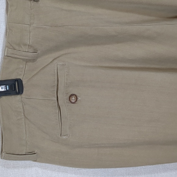 Tommy Bahama Men's 100%Silk Pleated Front Pants Khaki Color Size 42 - Picture 6 of 10